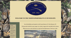 Desktop Screenshot of northsportsmansclub.net